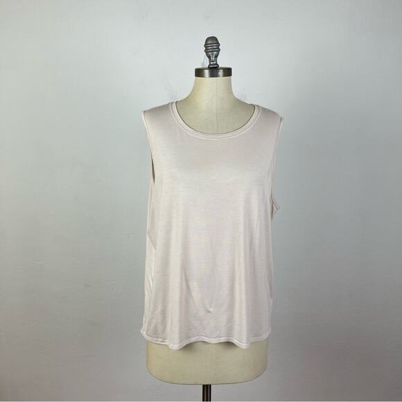 Athleta Blush Essence Open Back Tank Top - Picture 1 of 9